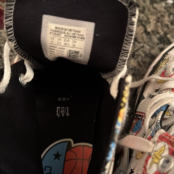 Converse chuck taylor High-Top Sneakers with Graphic Print 8 - Picture 9 of 14